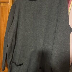 Bobbie Brooks Gray and Black Long-Sleeve Top